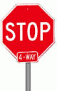 Four way stop